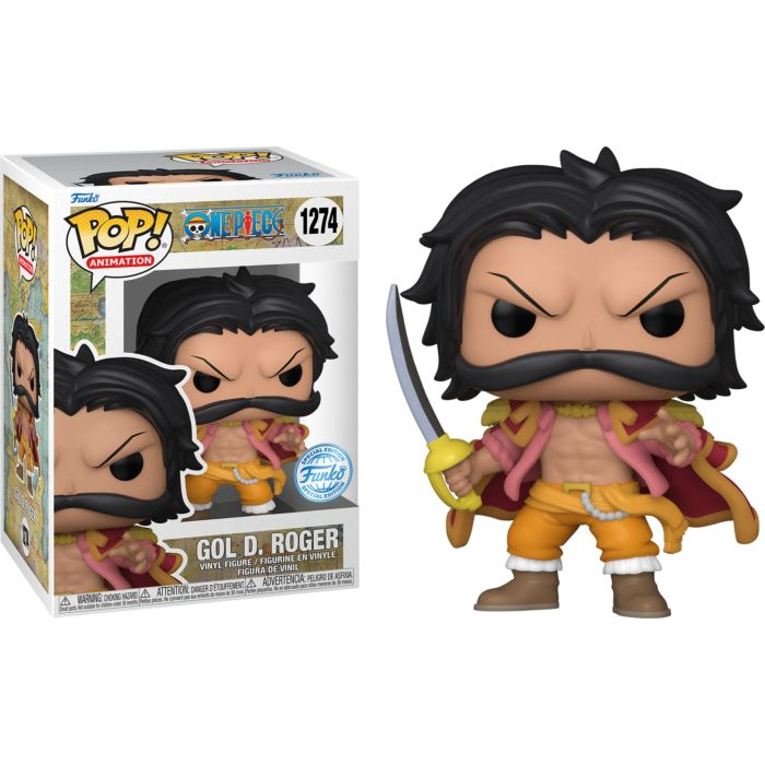 Funko Pop Original Exclusive to Funko Shop Animation - One Piece - Gol D. Roger #1274