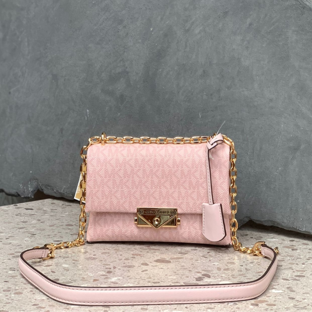Michael Kors Cece XS Chain Crossbody Dark Powder Blush