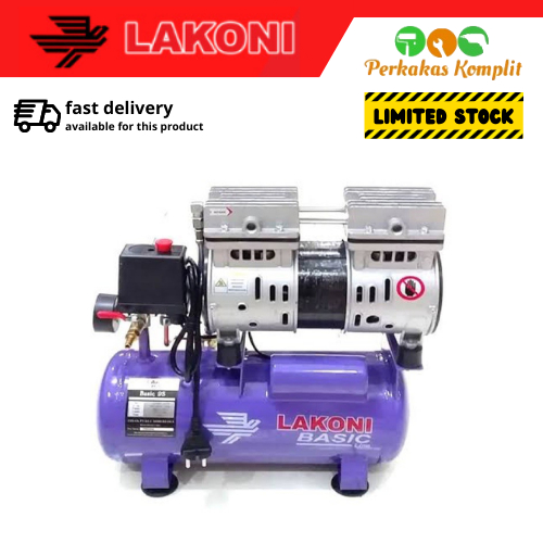 Kompresor Pompa Angin Oiless Lakoni Basic9S Basic 9S