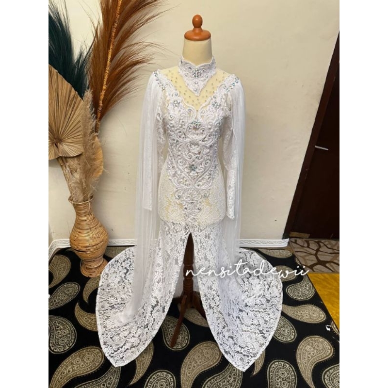 Kebaya Pengantin / Kebaya Akad - Broklat, Model Inaura