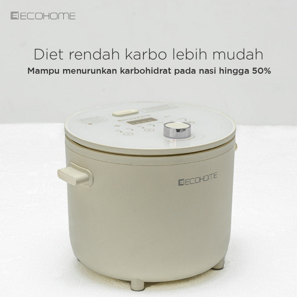 Ecohome Low Carbo Rice Cooker ELS 777 Low Sugar Ricecooker