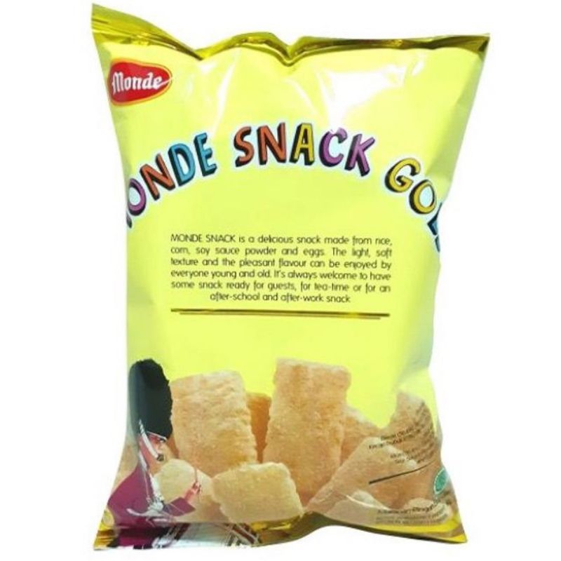 

MONDE SERENA GOLD 60gr SNACK CEMILAN ANAK MAKANAN RINGAN BISKUIT WAFER KUE GROSIR MURAH 60 gr BESAR JUMBO NISSIN KEMASAN : 60gr HARGA TERTERA ADALAH PER PCS Varian Rasa : SERENA GOLD