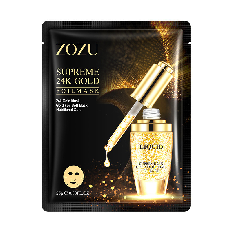 ZOZU SUPREME 24K GOLD SHEET MASK MASKER WAJAH