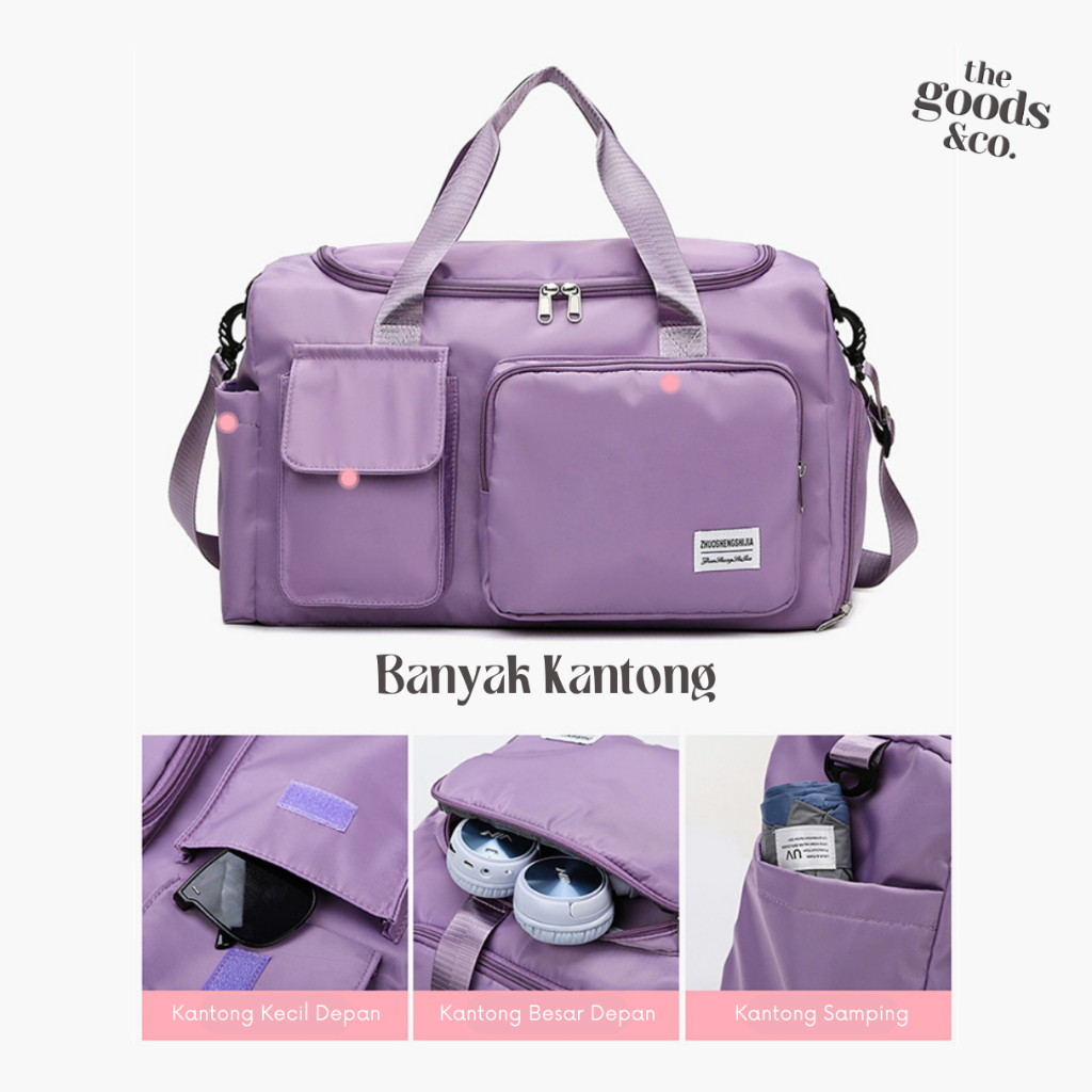 𝐆𝐨𝐨𝐝𝐬𝐂𝐨 Travel Bag  Ransel Tas Travel Besar Anti Air Tas Travel Handcarry Tas Gym Tas Fitness