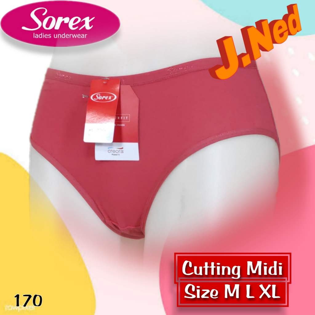 J170 CELANA DALAM WANITA SOREX 02503 CD WANITA SOREX CD SOREX WANITA