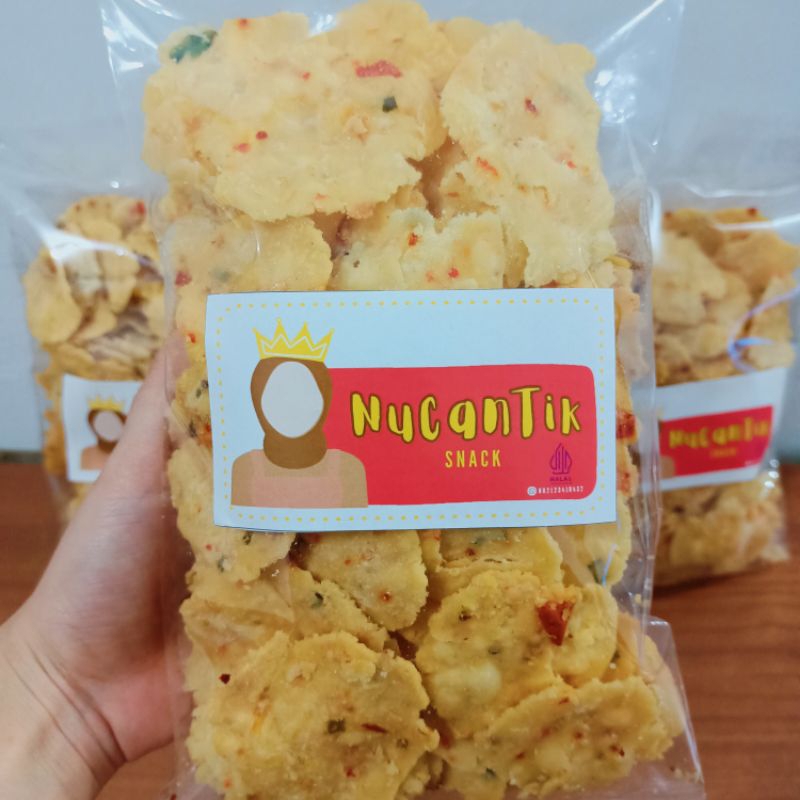 

Nucantik Citrek Jitrek Keripik Cabe Renyah Super Kriuk 250 gr