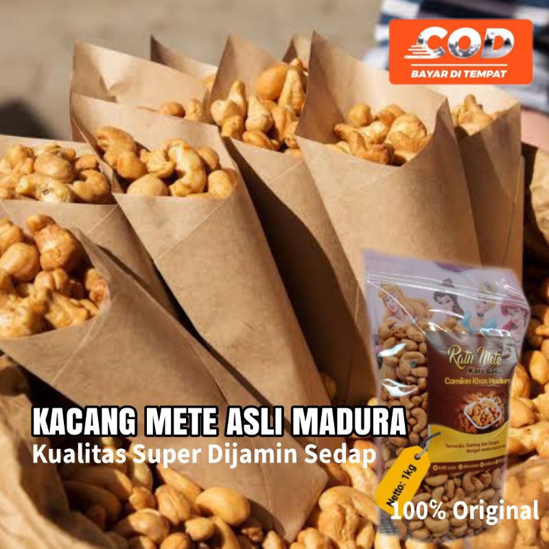 

KACANG METE MADURA ORIGINAL SUPER | MEDE GORENG | MENTE GORENG ORIGINAL MURAH Mede goreng super jumbo utuh 1kg termurah, kacang mete paling murah, kacang Mede diskon, jual Mede grosir termurah, mede mentah super, kacang mete segar