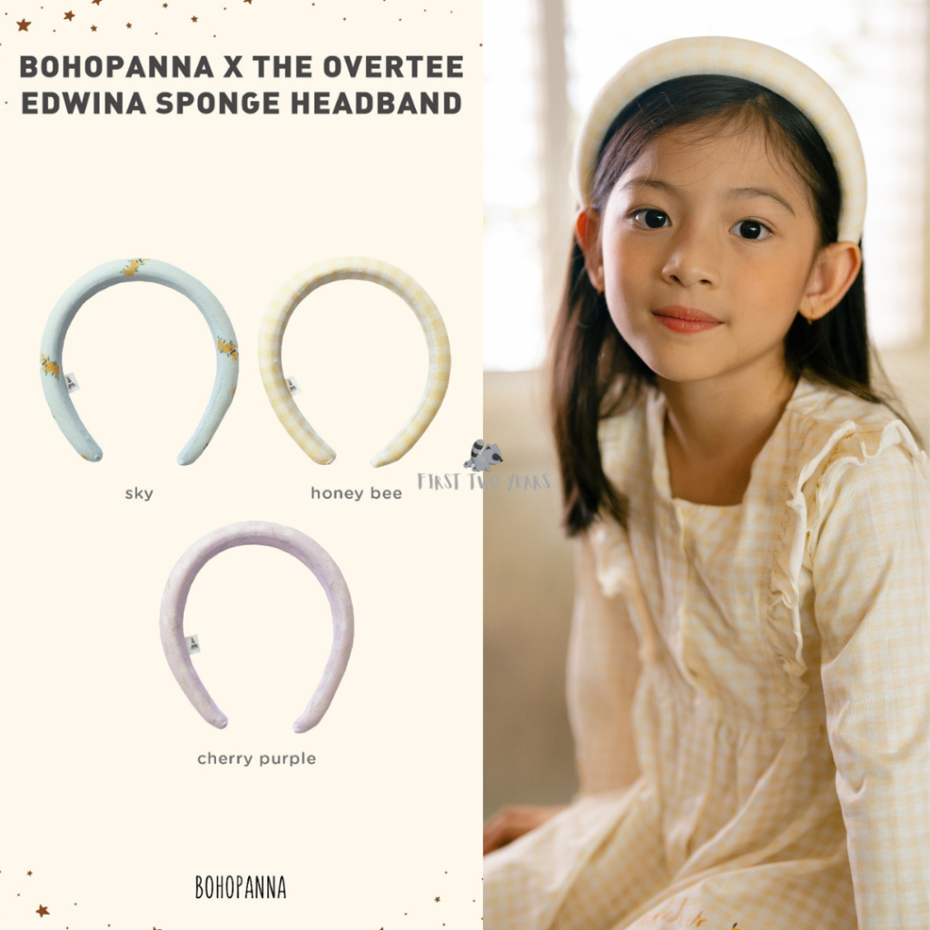 Bohopanna X Overtee - Sponge Headband / Bandana Bando Anak