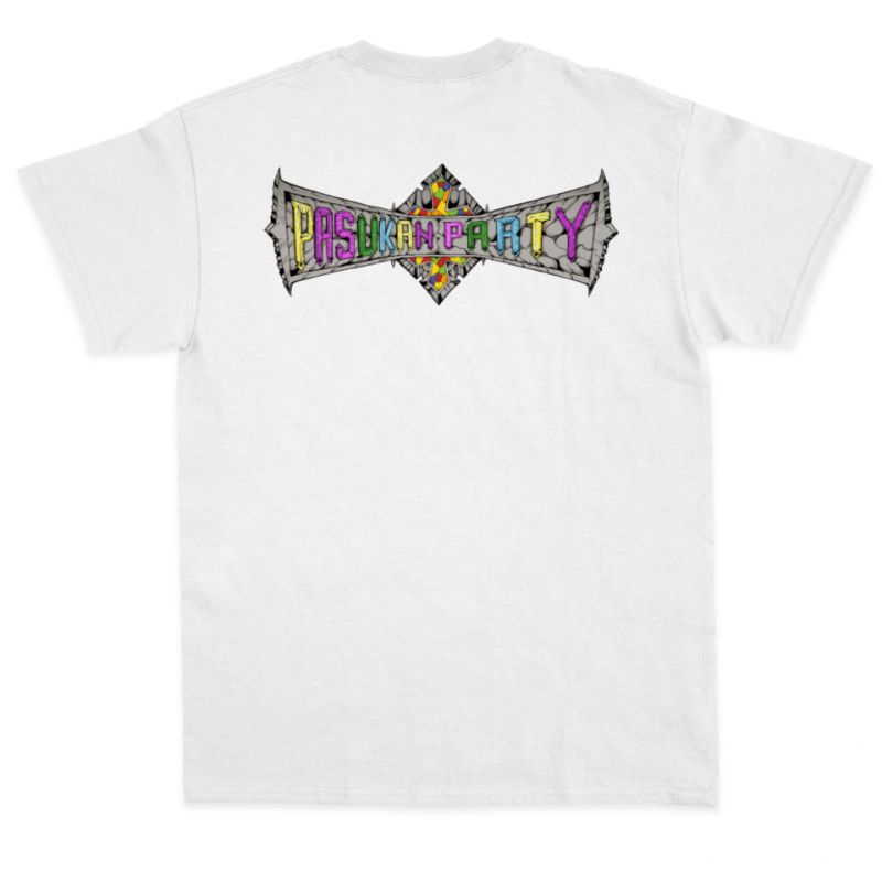 Tshirt BONGABONGA &quot;BONGA THROWER - WAR POSER&quot; (WHITE) Official Merchandise