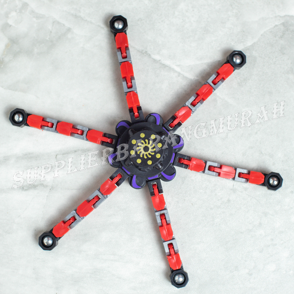 Mainan Fidget Spinner Robot Transformer HM0509