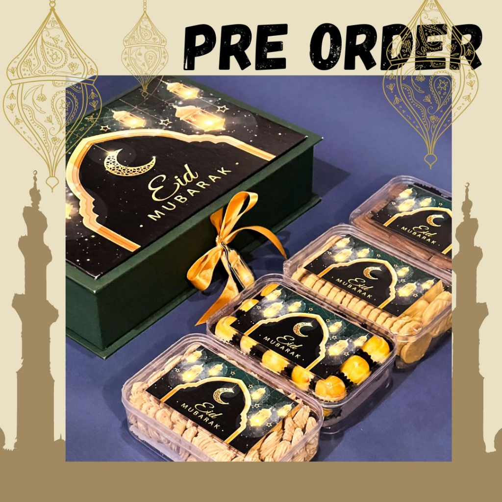 

[PO] Hampers Lebaran Kue kering Idul Fitri Hardbox Premium