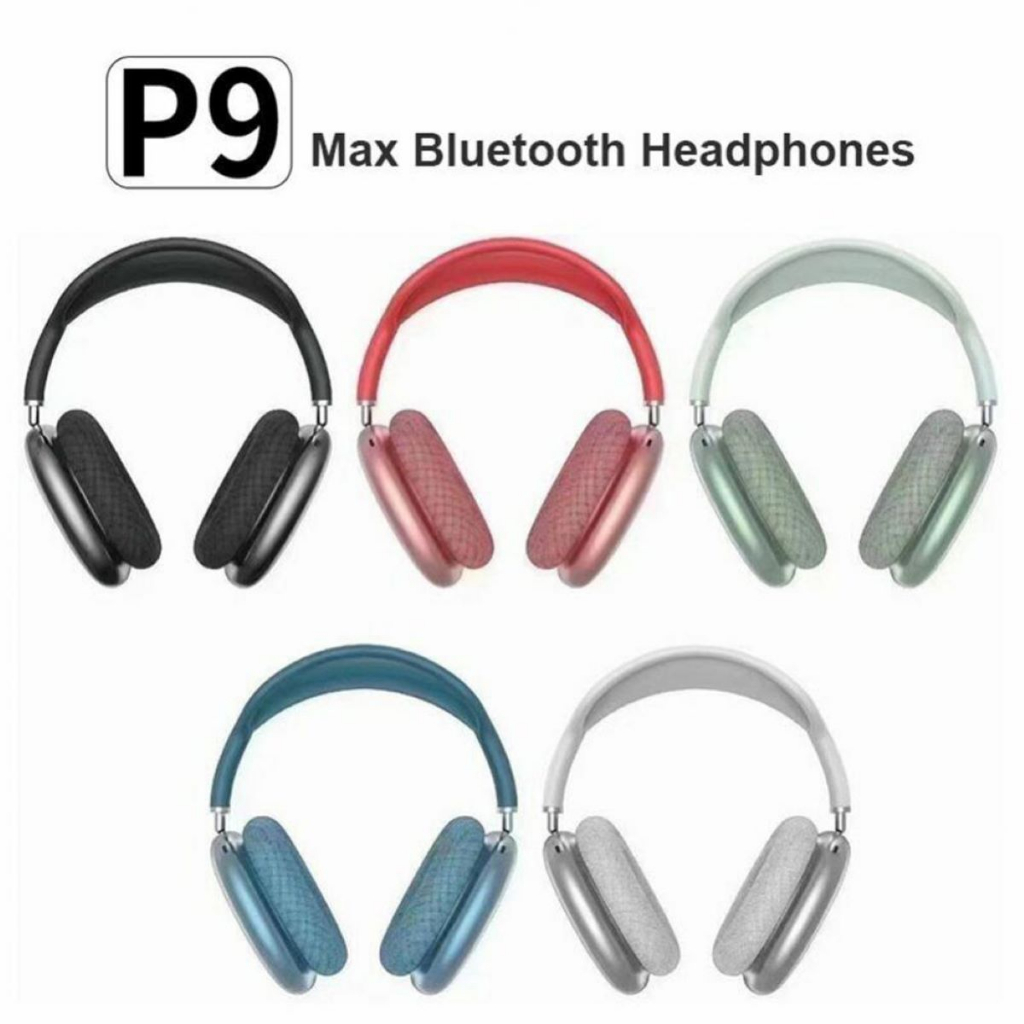 P9 Headset Bluetooth Macaron Type-C Port Charging Headphone Wireless Stereo Bass AH053