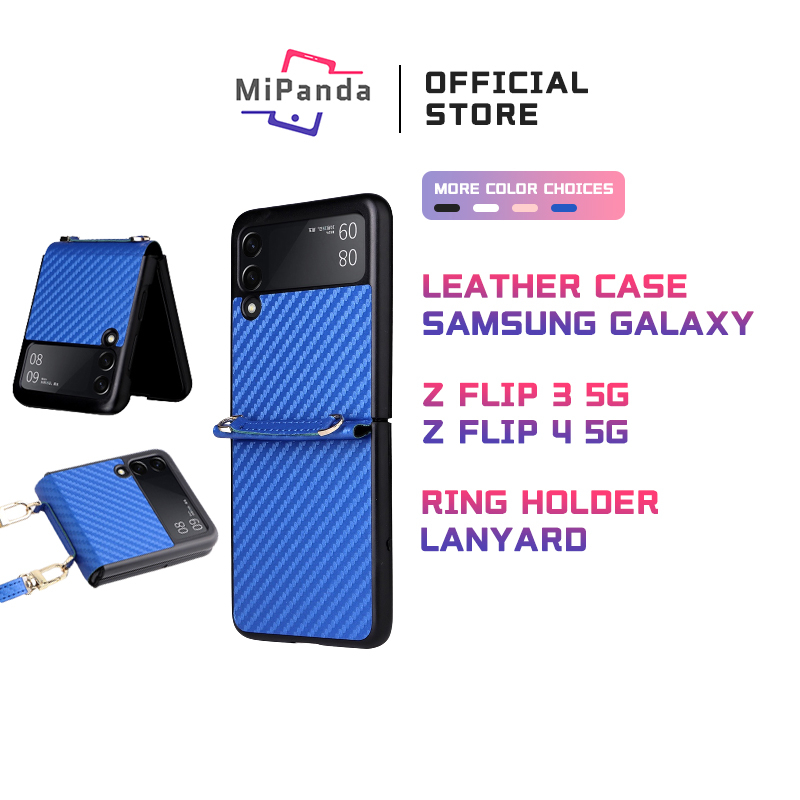 Mipanda Elegan Case Samsung Z Flip 3 5G 2022 Samsung Case Hp Gantungan Tali Samsung Case