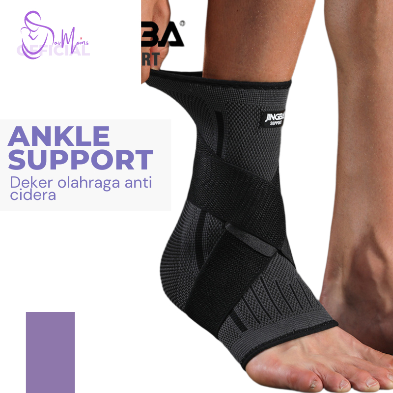 Deker Pelindung Engkel Ankle Support Untuk Kaki Cidera Tumit Anti Lecet Dekker Angkle Support Fitness Perlengkapan Gym Ankle Lp Support Brace Protection Olahraga Sport Sepak Bola Futsal Basket Pria Wanita Premium 2023