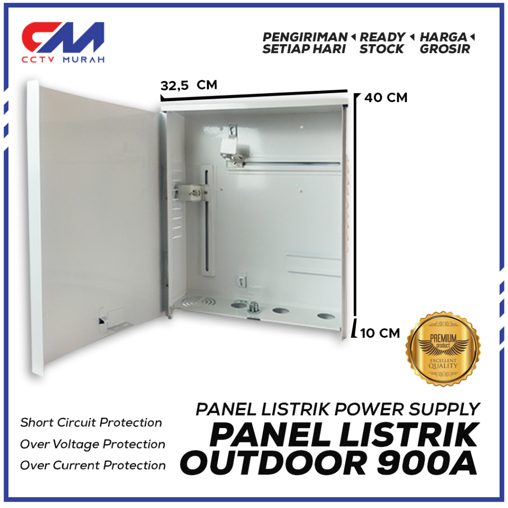 BOX PANEL LISTRIK OUTDOOR 32,5cmX10cmX40cm||PANEL LISTRIK KOTAK OUTDOOR