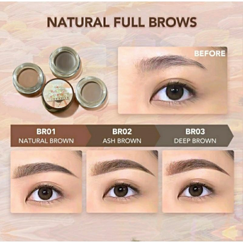 YOU Colorland Art Shaping Brow Pomade | Gel Alis