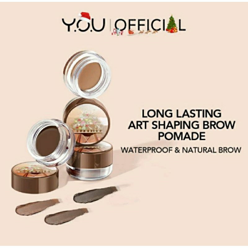 YOU Colorland Art Shaping Brow Pomade | Gel Alis