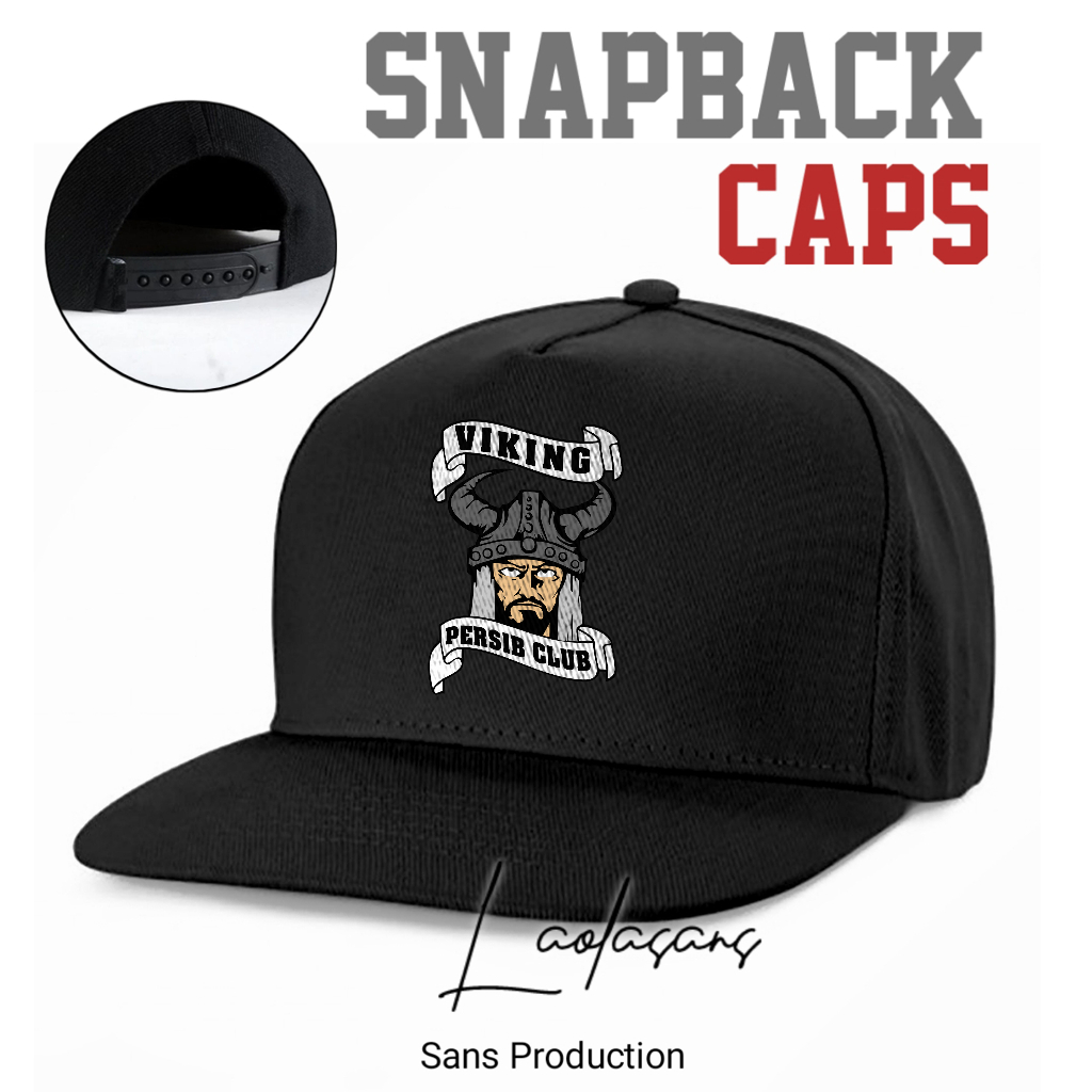 Topi Caps snapback hat Logo Viking Persib Club terlaris  topi hip hop pria/wanita - topi hip hop ter