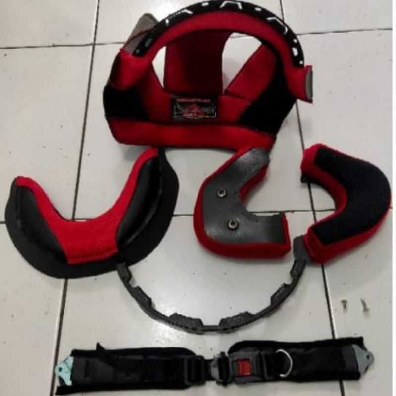 Busa Helm KYT 2VISION FULL SET FREE ONGKIR Spons Busa Helm