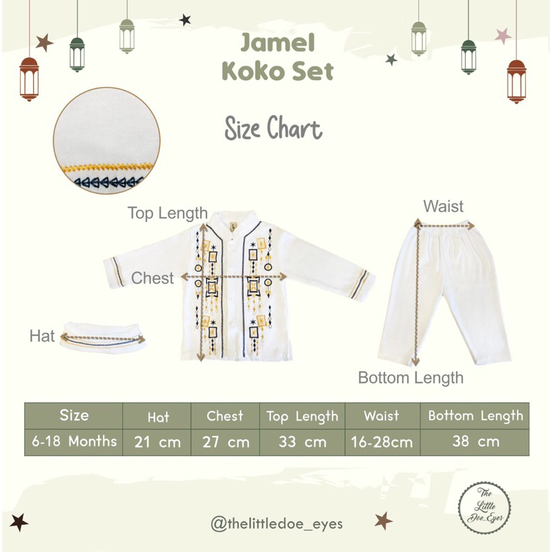 Jamel Koko Longsleeves Set With Hat