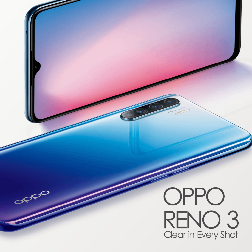 HP OPPO RENO 3 RAM 12/256GB original100% 5G Smartphone Android NEW GARANSI