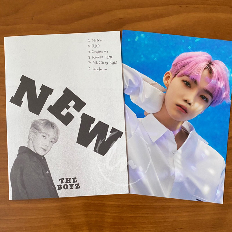 THE BOYZ - NEW CHANHEE POSTCARD PHOTOZINE DREAMLIKE ALBUM PC PHOTOCARD