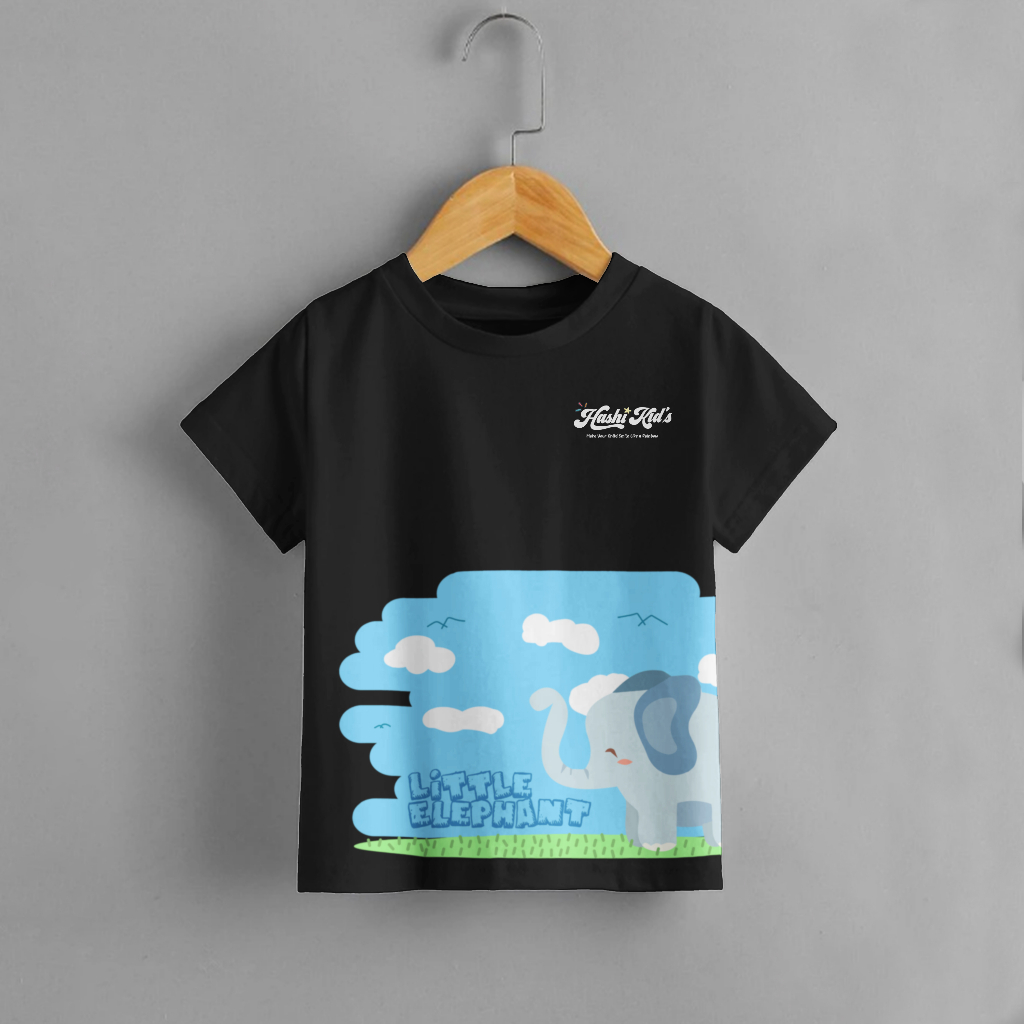 Kaos Anak Little Elephant - Atasan Anak Laki Laki Dan Perempuan