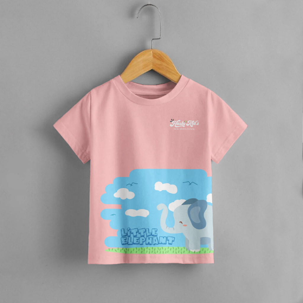 Kaos Anak Little Elephant - Atasan Anak Laki Laki Dan Perempuan