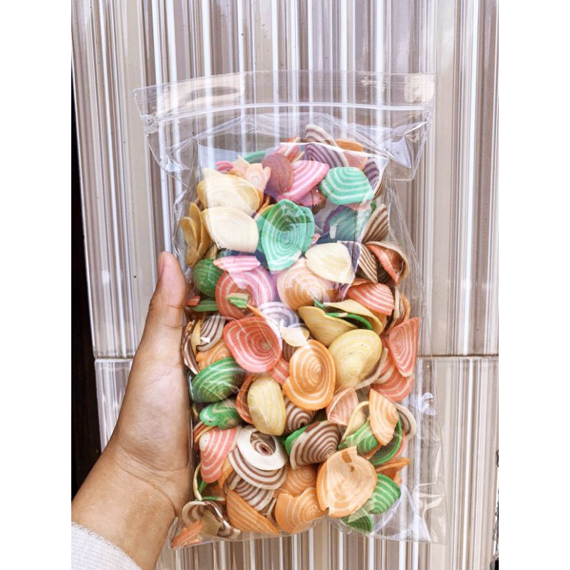 

KUPING GAJAH WARNA WARNI 200gr