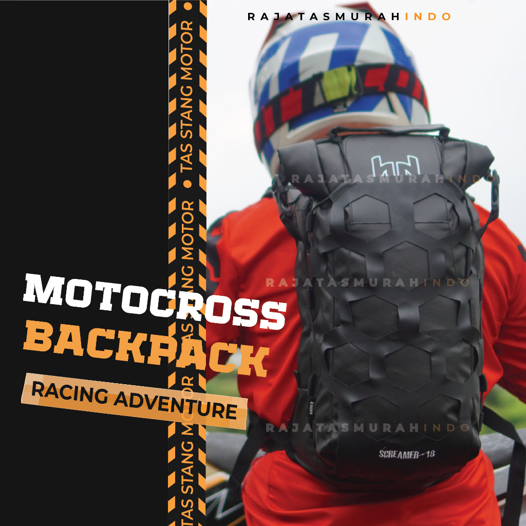 RTM - SPORTS EXOM - HEXAGONAL THE HOLLOW 18 LITER BACKPACK WATERPROOF BACKPACK - ADVENTUR BAG TAS MOTOCROSS - TAS TRAIL - RANSEL TRAIL - RANSEL OUTDOOR - TAS RANSEL PRIA ANTI AIR - TAS TURING TAS TRABAS