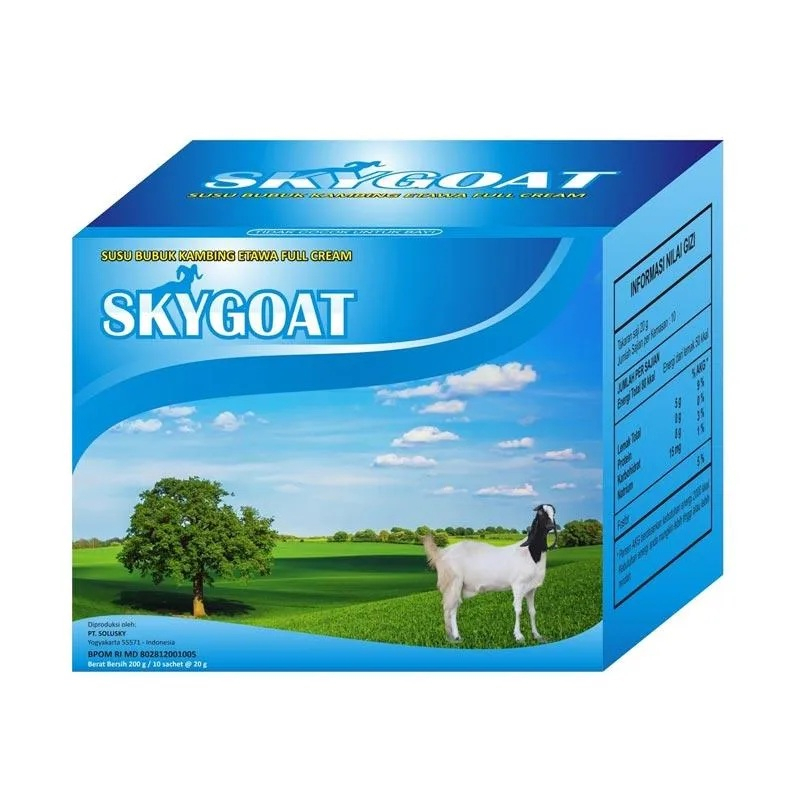 

SKYGOAT / SKY GOAT Susu kambing etawa original bubuk