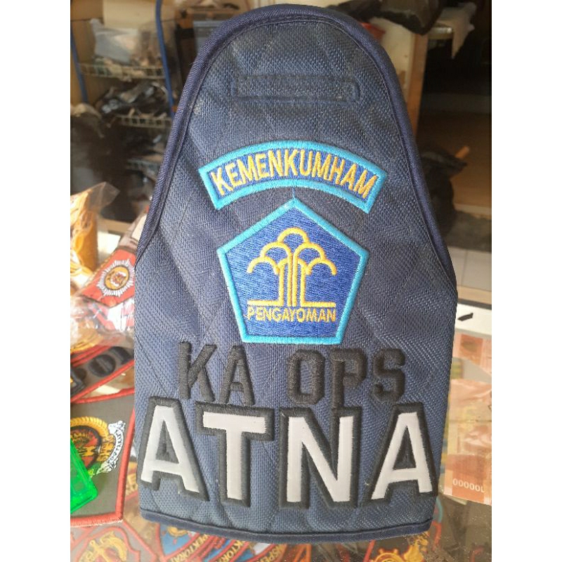 ban lengan kemenkumham timbul 3D