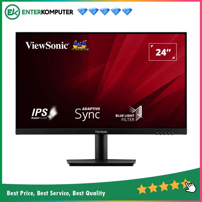 ViewSonic 24" VA2409-H FHD IPS  SKU: 181231