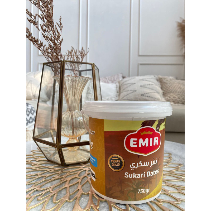 KURMA SUKARI PREMIUM EMBER AL QASSIM &amp; EMIR 750 GR