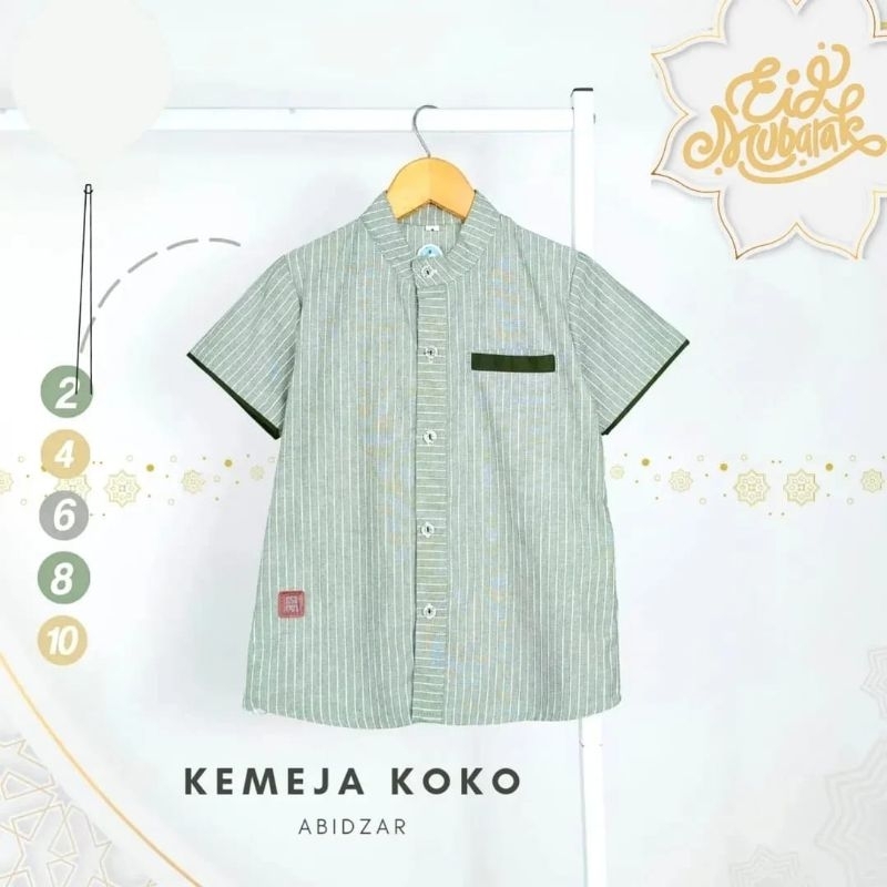 Kemeja Koko Anak Laki Laki Kemko Lebaran Salur Keren Terbaru 2023 Bahan Cotton Oxford Adem Usia 2 3 4 5 6 7 8 9 10 11 12 Tahun