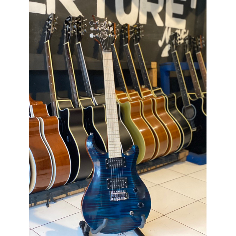 GITAR ELEKTRIK LISTRIK PRS NECK PAUL RES SMOT