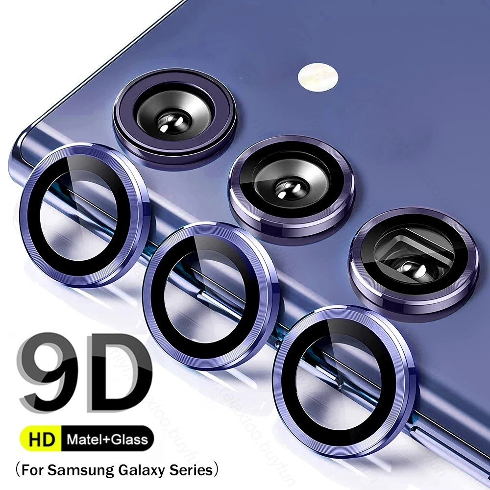 Pelindung Layar Tempered Glass Ring Lensa Kamera Samsung Galaxy A14 4G / 5G Samsung A24 Samsung A34 Samsung A54 Samsung A74