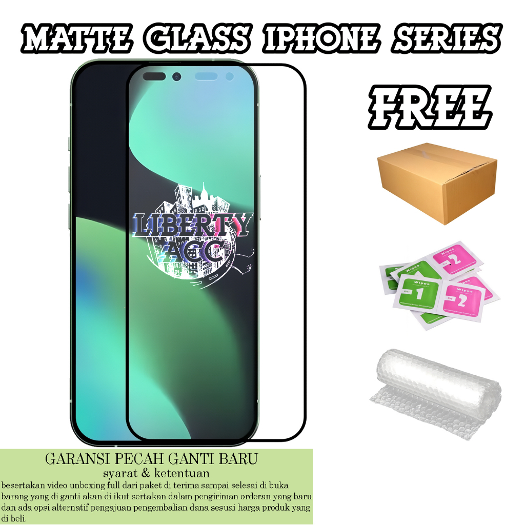 Tempered matte glass full cover iphone 6 6+ 7 7+ 8 8+ X Xs Xr 11 11pro 11pro max xs max 12 mini 12 12 pro 12pro max