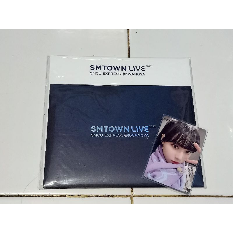 ar ticket smcu winter aespa photocard pc