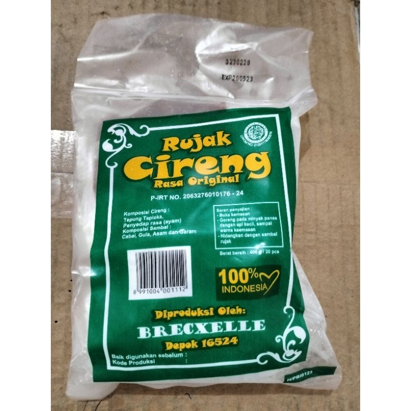 

Rujak cireng crispy 1bks