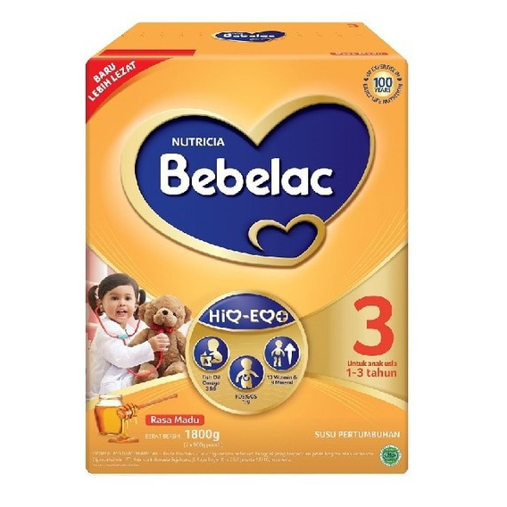 BEBELAC TAHAP 3 (USIA 1-3 TAHUN) 1800GR