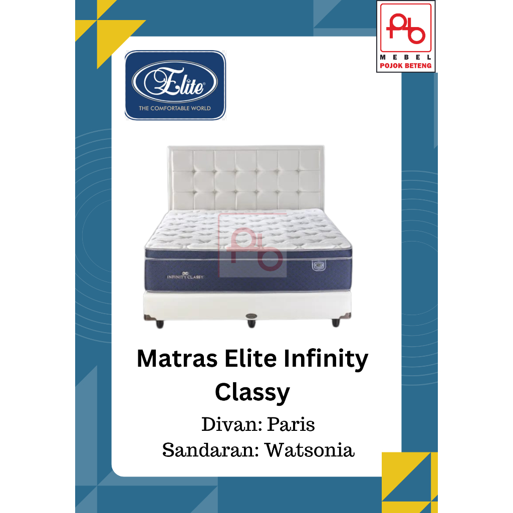 Kasur Springbed Elite Infinity Classy 90 100 120 160 180 200 Jogja