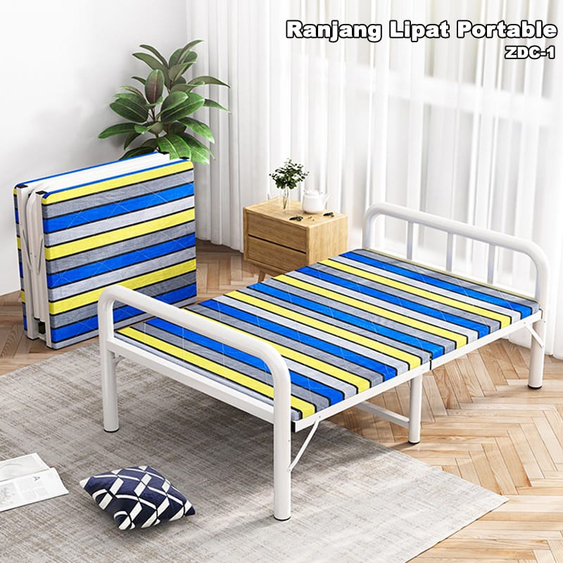 Ranjang Lipat Kasur Lipat  Tempat Tidur Lipat / Folding Bed Portable / Ranjang Lipat / Kasur Lipat