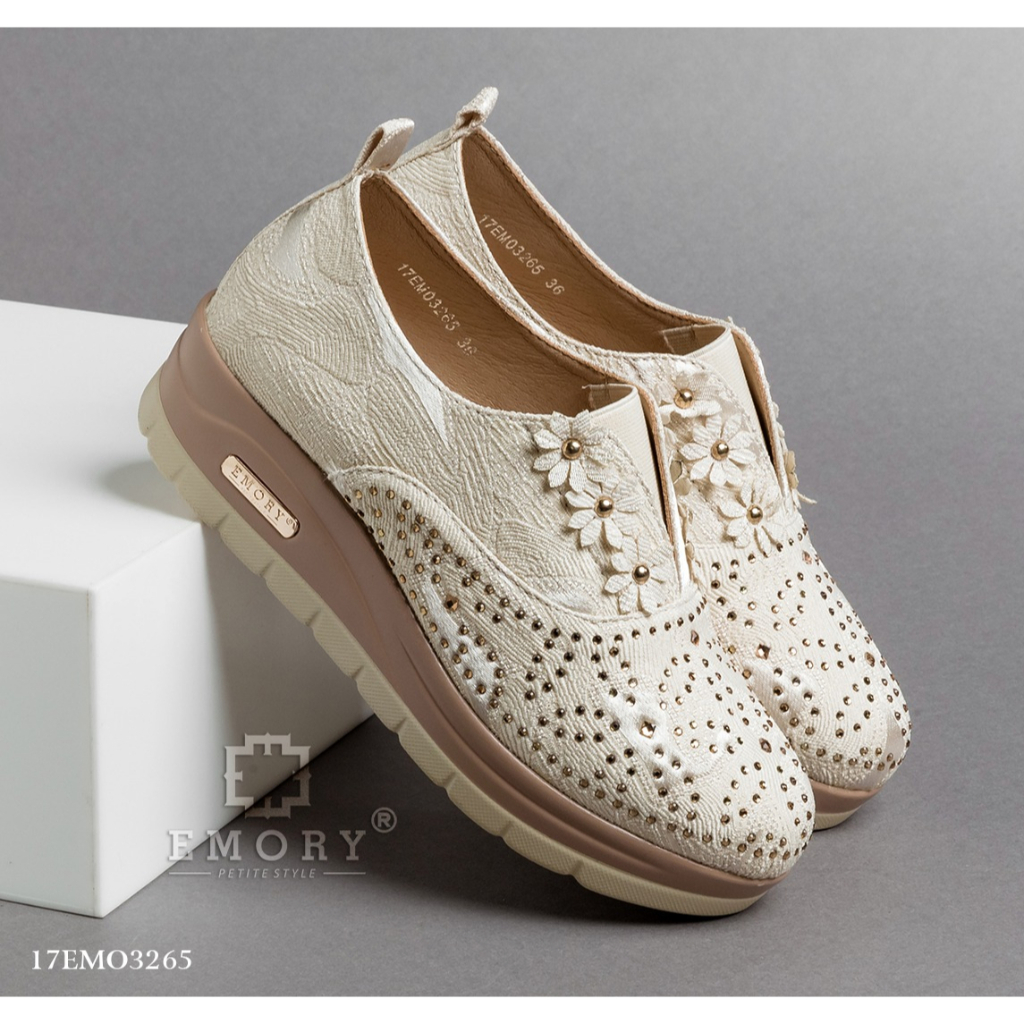 SV - EMORY Zarinna Sepatu Wedges Wanita 17EMO3265