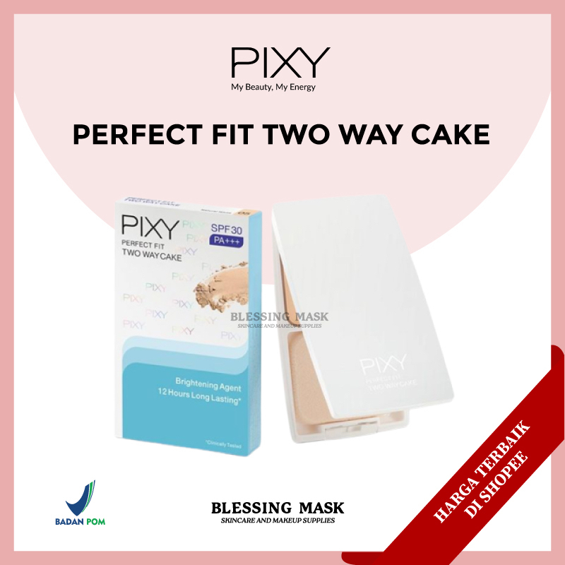 PIXY TWC Perfect Fit Spf 30 | Two Way cake | Cushion | bedak