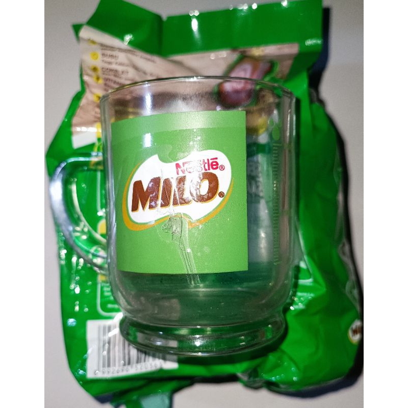 Milo 3in1 sachet @35gram x 10sachet (gratis gelas) okt 2023stok terbatas
