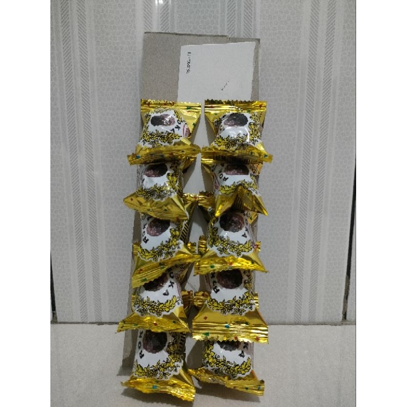 apollo roka wafer bola coklat biskuit bola ber cokelat papan