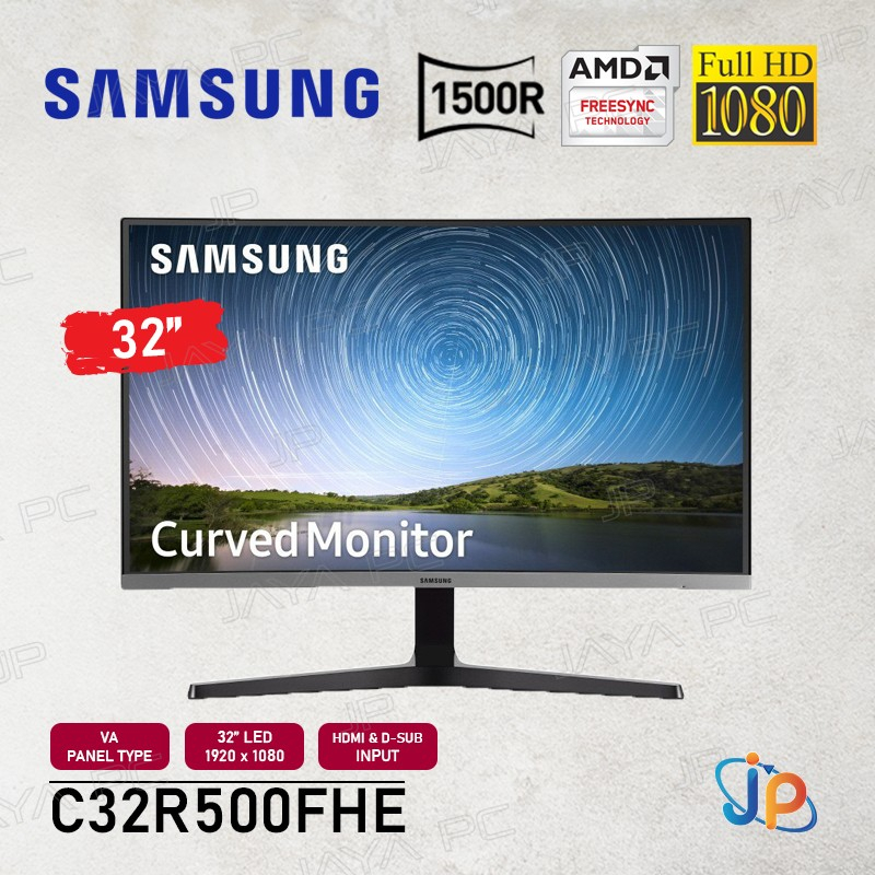 Monitor Samsung LED C32R500/ LC32R500 - Curved Full HD 32" Inch