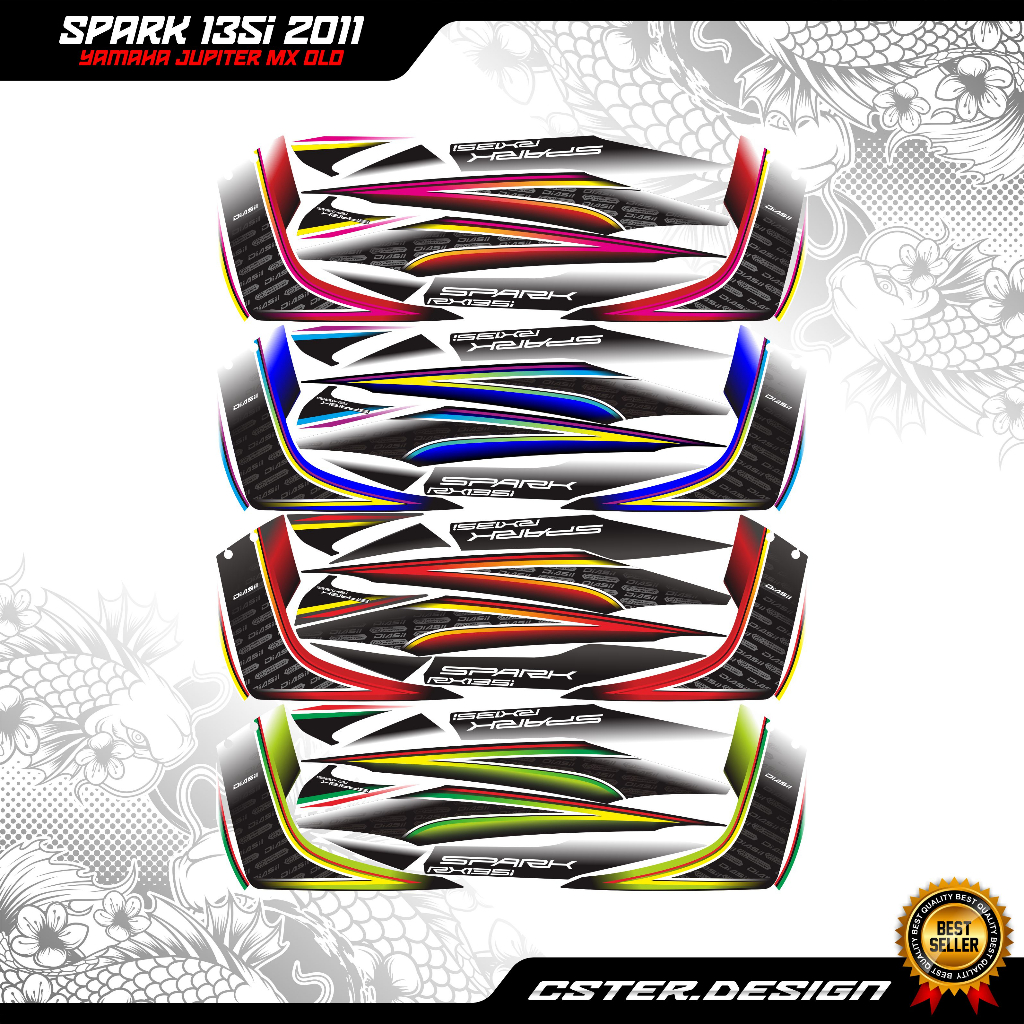 STRIPING JUPITER MX OLD SPARK RX 135i