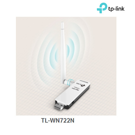 TP-LINK TL-WN722N 150Mbps High Gain Wireless USB Adapter  Wireless USB Adapter 150Mbps WiFi WI-FI RECEIVER
